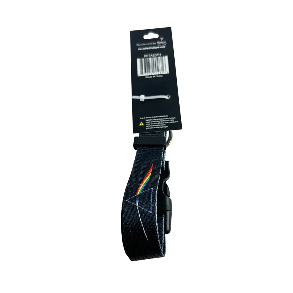 Pink Floyd Dark Side of the Moon Prism Dog Collar Large 15